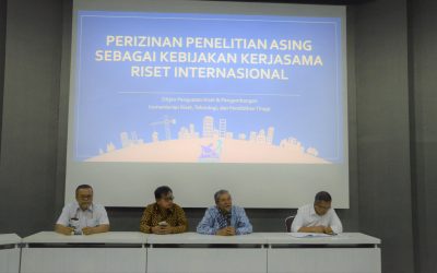Sosialisasi dan Diskusi Perizinan Peneliti Asing