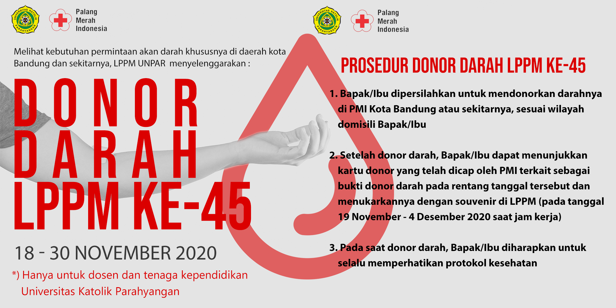 DONOR DARAH LPPM 45