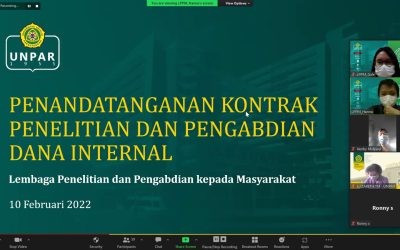 Sosialisasi dan Penandatanganan Kontrak P2M Dana Internal dan Dana Mandiri Tahun 2023